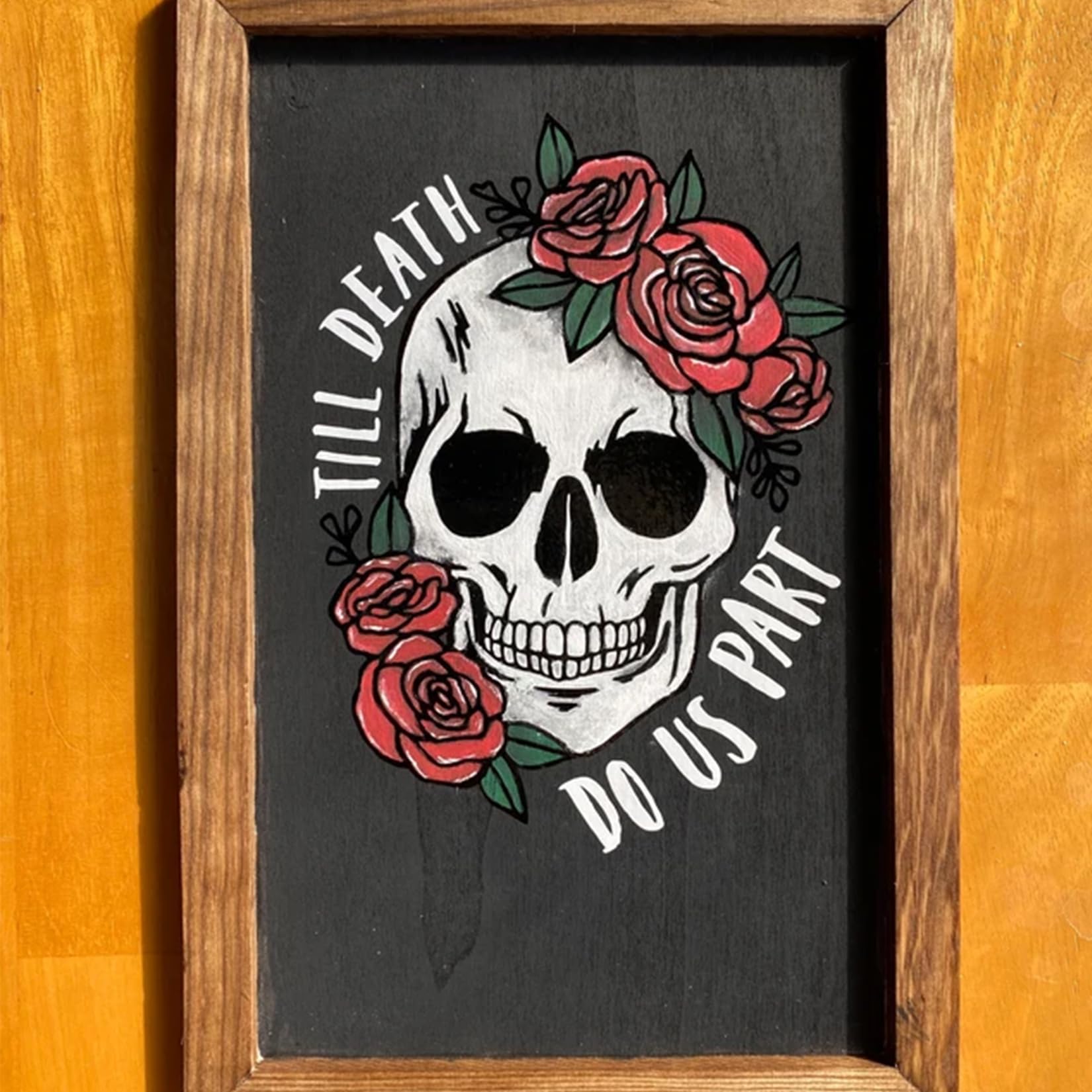 Yanroom Skull Stencils for Painting On Wood Flame Skeleton Hand Finger Fire Templates for Airbrushing Art Crafts Plastic Reusable Wood Burning Stencils for Wall Canvas (Skull)
