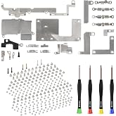 Risidamoy for iPhone 11 Complete Small Bracket and Screws Replacement | Cover Parts Internal Metal Plate Full Screw Set with Fix Tool Repair Kit Screwdrivers for iPhone11 A2111 A2223 A2221