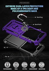 ONOLA for Samsung Galaxy Z Flip 5 Case with Hinge