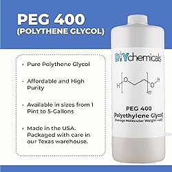 DIYChemicals Polyethylene Glycol PEG 400 for