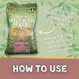 Copdock Mill Wild Bird Seed Superior Mix 20kg – All Year Small Garden Birds view 3