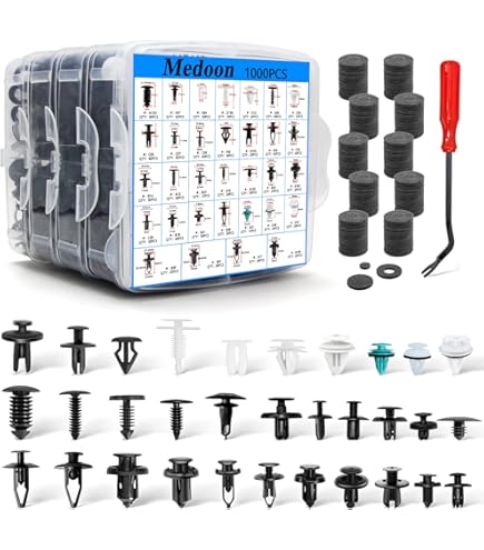 Ford Side Belt Body Fender Door Quarter Hood Trunk Molding Trim Clips 10pcs B - Foto 3