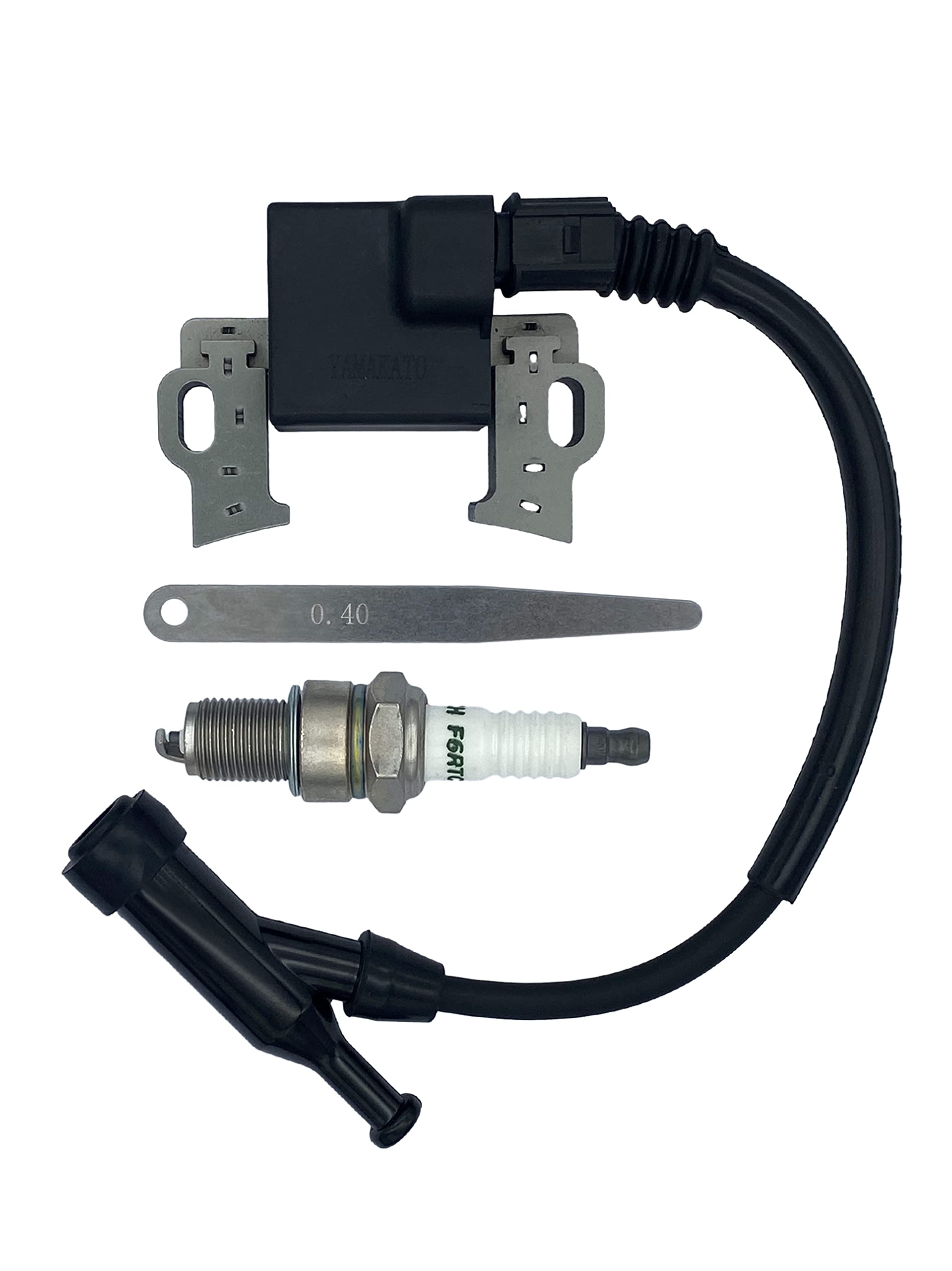 Photo 1 of YAMAKATO 30500-Z5T-003 Four Prong Ignition Coil Module w/ 4 pin Connector for Honda GX340 GX390 GX240 GX270 OEM 30500Z5T003