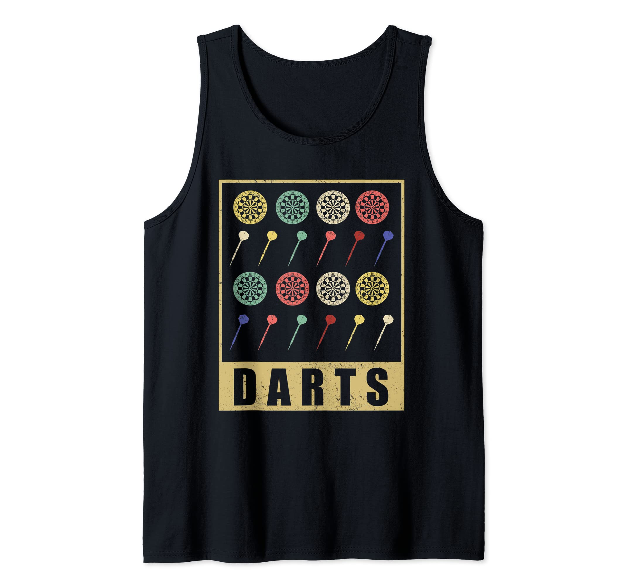 Darts vintage darts dartboard darts Tank Top