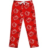 Hello Kitty Red Plush Women's Pajama Pant
