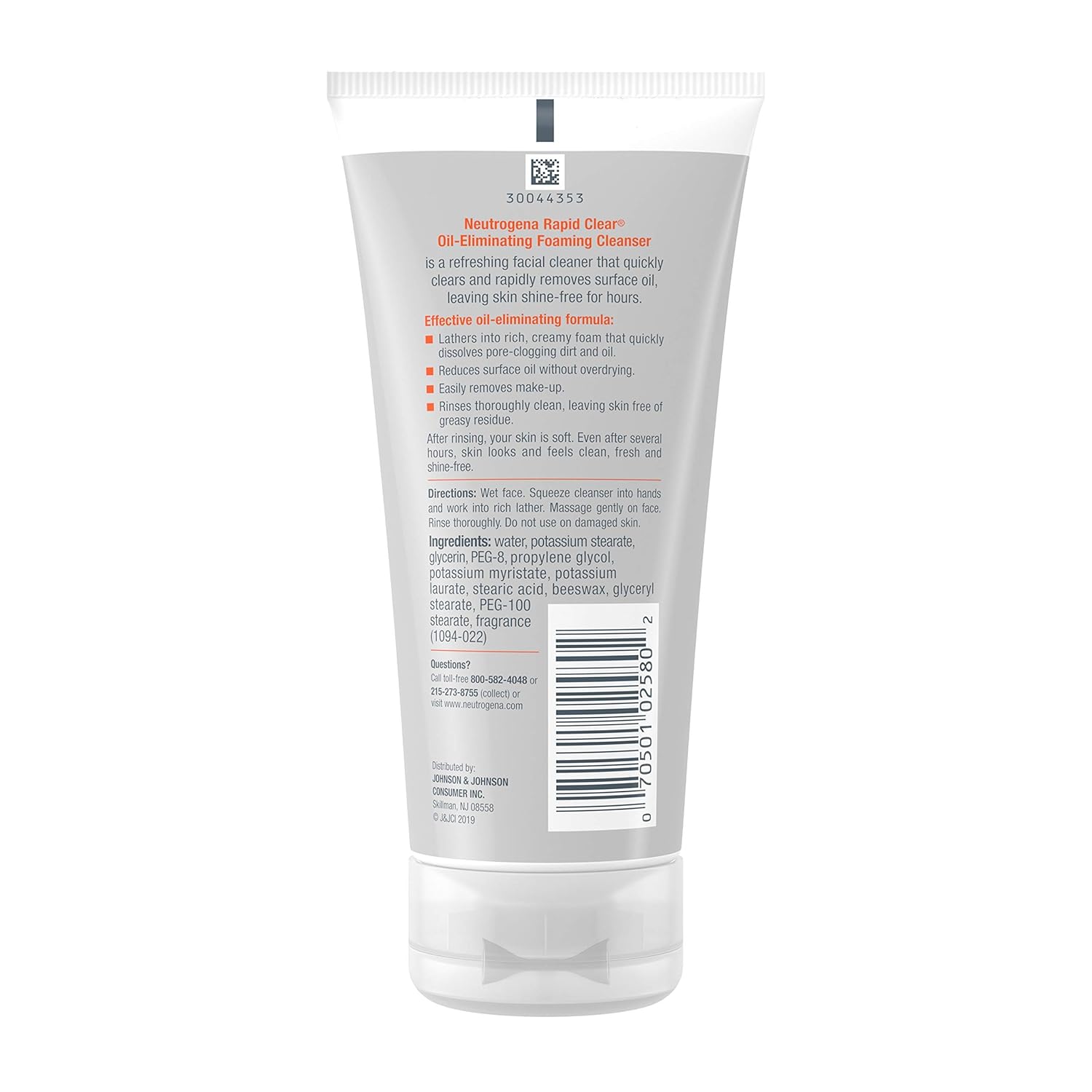 rapid clear foaming cleanser