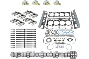 2009+ 5.7 HEMI Complete NON-MDS Lifters and Camshaft Kit with Solenoid Plugs and Head Bolts FITS 2009-2019 Dodge Charger Ram 