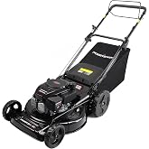 PowerSmart EasyDrive Pro 22-Inch 170cc Self Propelled Gas Lawn Mower | 4-Cycle OHV Engine, 3-in-1 Mulch/Bag/Rear Discharge, 6 Cutting Heights