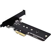 EZDIY-FAB PCI Express M.2 SSD NGFF PCIe Card to PCIe 4.0 x4 M2 Adapter (Support M.2 PCIe 22110,2280, 2260, 2242)