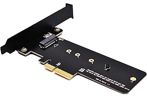 EZDIY-FAB 3.0 x4 M2 Adapter PCI Express M.2 SSD NGFF PCIe Card to PCIe (Support M.2 PCIe 22110,2280,2260,2242)