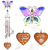 Best Friends Wind Chime, Friendship Gifts for Women, Friends, Besties Female BFF, Thanksgiving Birthday Long Distance Going Away Gifts for Friend Women - Best Friend Forever