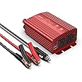 BESTEK 300Watt Pure Sine Wave Power Inverter DC 12V to AC 110V Car Plug Inverter Adapter Power Converter with 4.2A Dual USB C