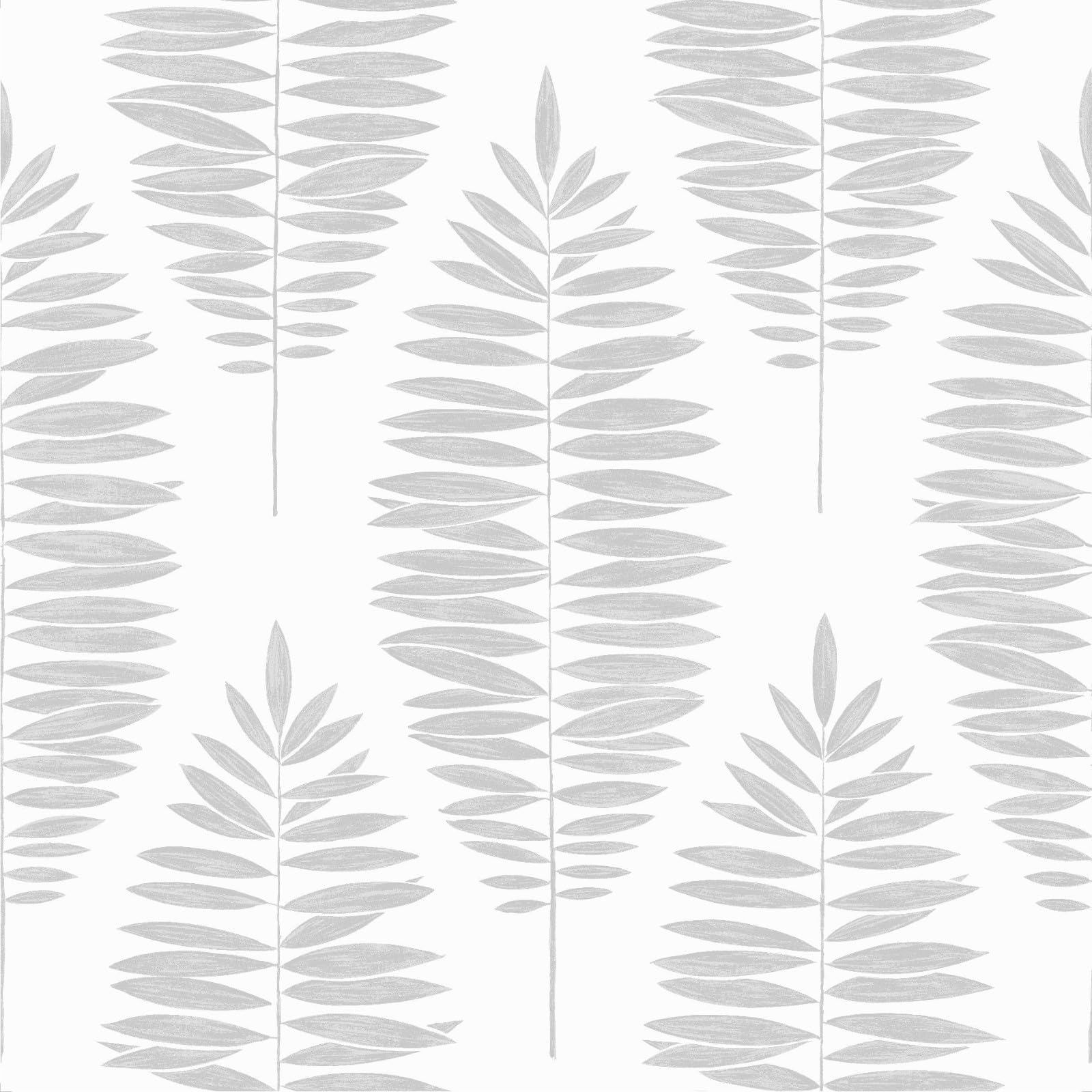 Boutique White / Silver Lucia Wallpaper
