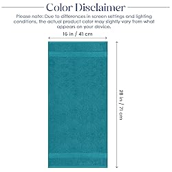 DAN RIVER 6-Pack Premium Hand Towels