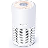 Air Purifiers for Bedroom, FULMINARE H13 True HEPA Air Filter, Quiet Air Cleaner With Night Light, Portable Small Air Purifier for Home, Office, Living Room