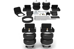 RETRUE Rear Air Bags Suspension Kit Compatible with 2019-2025 Chevrolet Chevy Silverado GMC Sierra 1500 Truck Towing, 5000 Lbs of Load Leveling Capacity, Replacement for Firestone 2609
