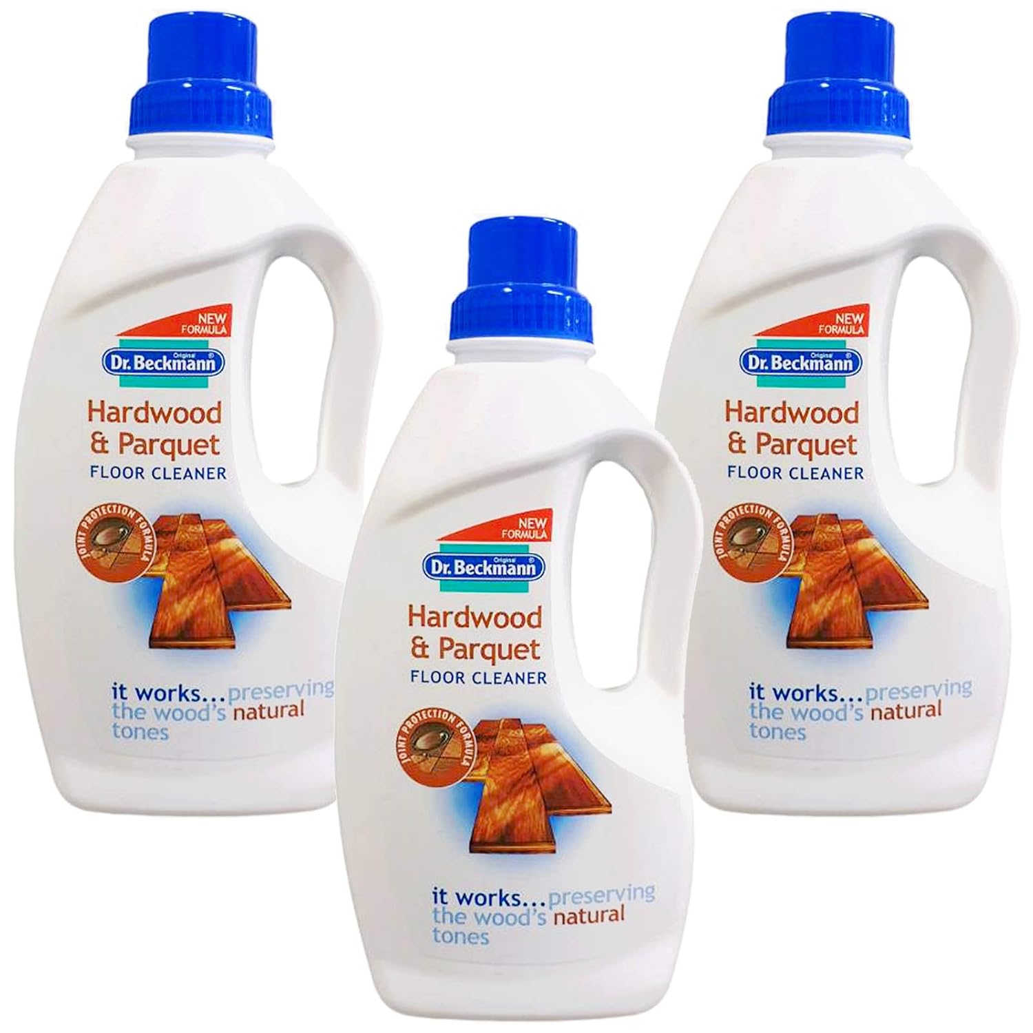 Dr Beckmann Hardwood Parquet Floor Cleaner 3 X 1l Amazon Co