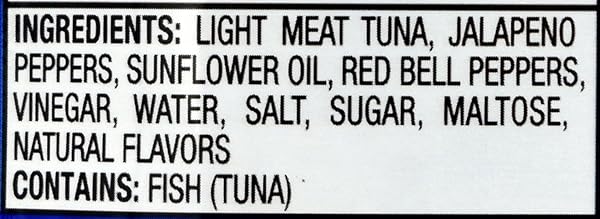 STARKIST TUNA CREATIONS BOLD JALAPEÑO POUCH (2.6 OZ – 1 PACK) WILD CAUGHT, HIGH PROTEIN SHELF STABLE SEAFOOD, GLUTEN FREE, SOY FREE, NO DRAINING, READY TO EAT FOR SALADS AND SANDWICHES