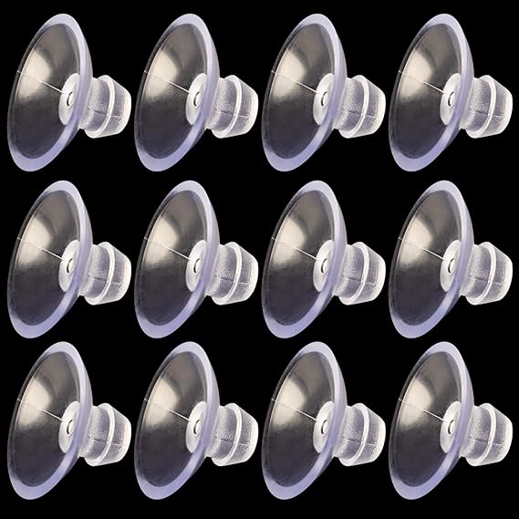 ANCIRS 30 Pack 20mm Suction Cups for Glass Table Tops, Rubber