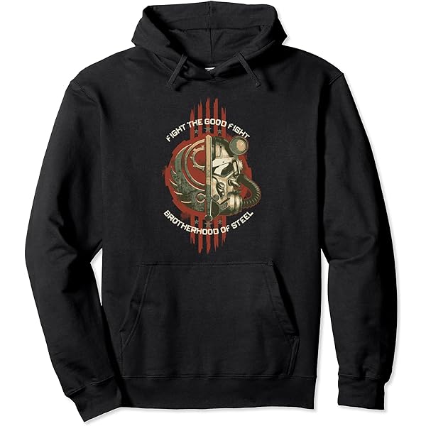 Amazon.com: Fallout - The Ghoul Vault Boy Pullover Hoodie