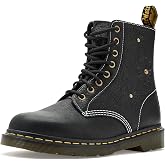 Dr. Martens, Women's, 1460 Pascal Flower, Black, 9, Medium