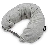 Samsonite Microbead 3-in-1 Neck Travel Pillow, Frost Grey, One Size