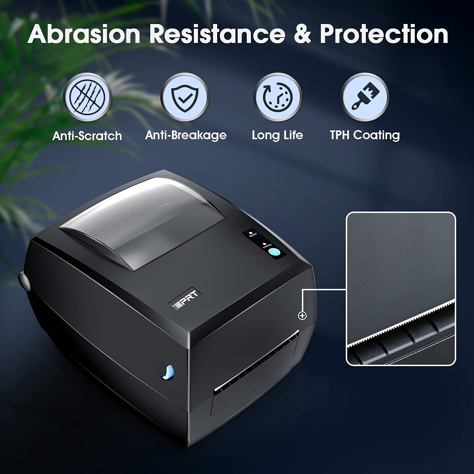 IDPRT Thermal Label Printer Label Maker For Small Business And Shipping