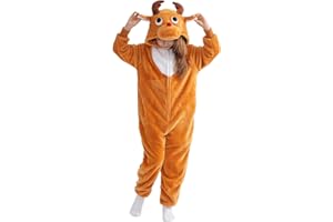 Beauty Shine Onesie Cartoon Animal Costume One Piece Pajamas Cosplay Halloween Christmas Sleepwear Jumpsuit Homewear