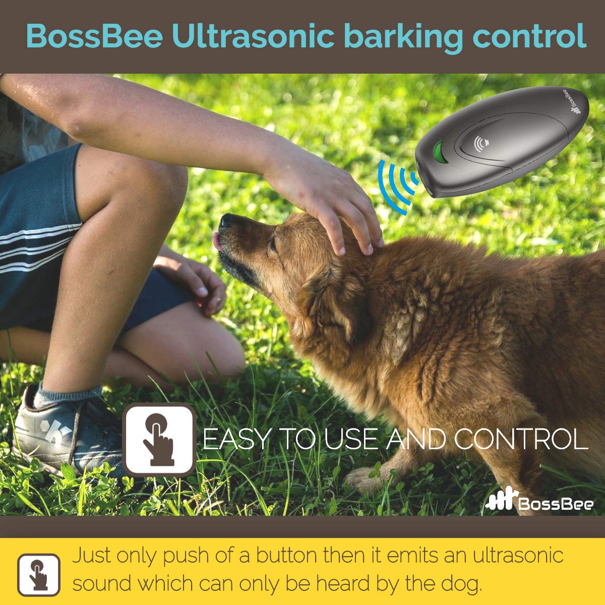 bossbee ultrasonic barking control