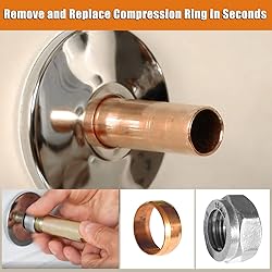 Compression Sleeve Puller Tool Remove Nut & Ferrule