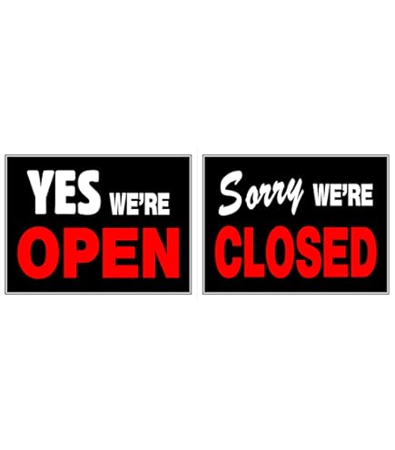 Amazon.com : Hillman 840046 Yes We're Open Sorry We're