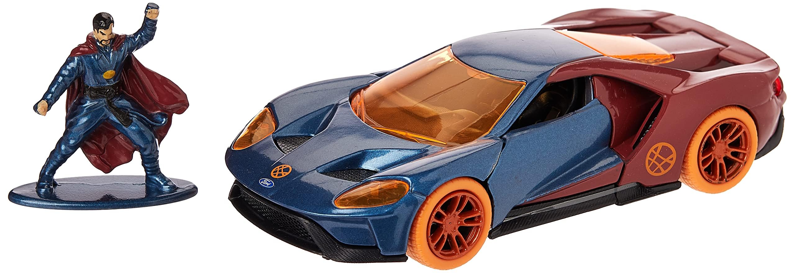 Dickie Toys Jada- Marvel Doctor Strange Ford GT 253223013 8 Years Diecast 1:32 Scale Figure