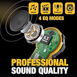 DEWALT Heavy Duty Bluetooth Jobsite Pro X2 ANC True