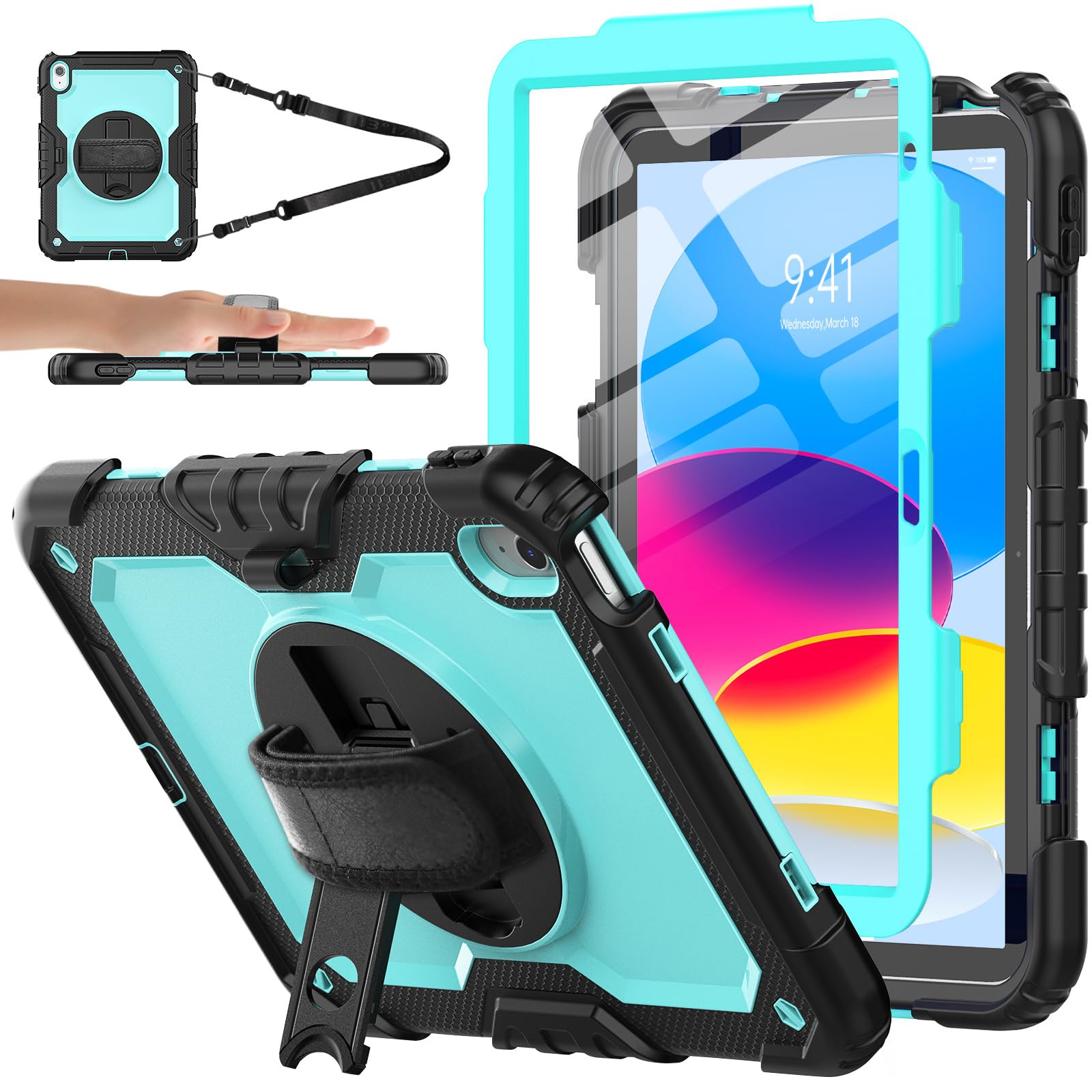 Sibeitu Case for iPad 11th (A16) 2025 & 10th