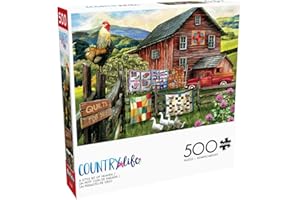 Buffalo Games - Tom Wood - A Little Bit of Heaven - 500 Piece Jigsaw Puzzle for Adults -Challenging Puzzle Perfect for Game Nights - Finished Size is 21.25 x 15.00