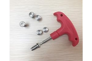 DREE 6X Golf Weight Screw Tool Fit for Taylormade M4 D-Type Driver, M6 Driver, M4 Tour Issu Driver