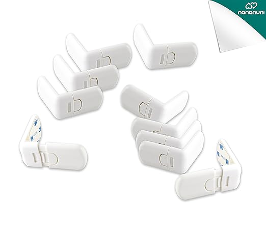 Schubladensicherung für Baby & Kleinkinder by nananuni Set aus 10