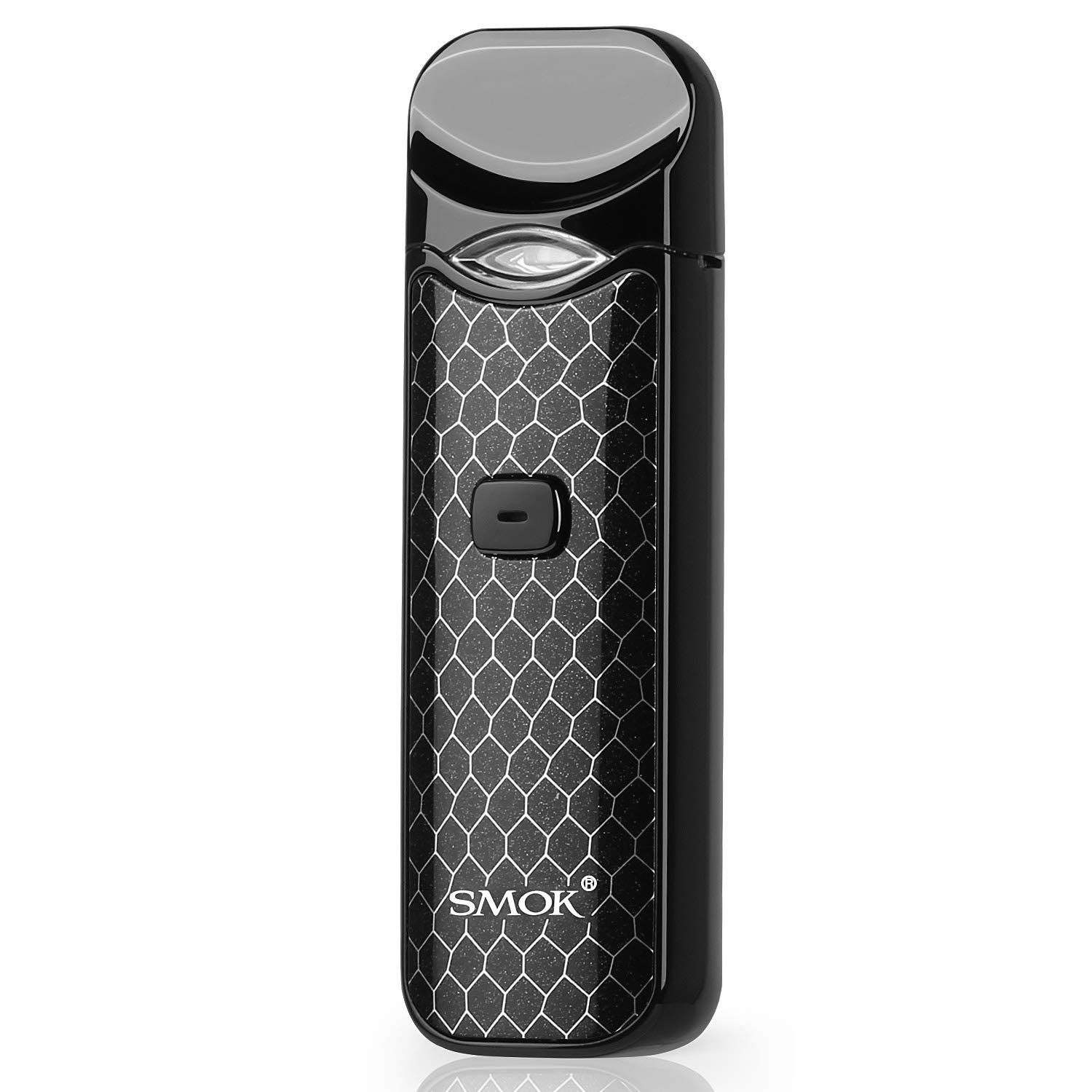 SMOK Nord Kit - Compact Pod System with 1100mAh Battery, 2ml Refillable Pod, Multiple Coil Options, Ideal for MTL Vaping No Nicotine (Black)