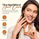 Modelones 8 in 1 Ridge Filling Nail Strengthener 15ml Nude Glitter view 7