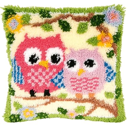 Lubots Latch Hook Kits Cushion Cover Rug Making Kits Diy For Kids