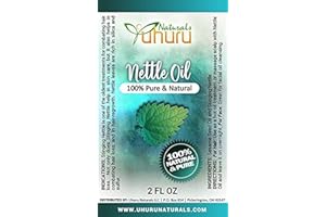Uhuru Naturals Nettle Oil (2oz) - Multipurpose Hair and Skin Oil - Contains All-Natural Ingredients