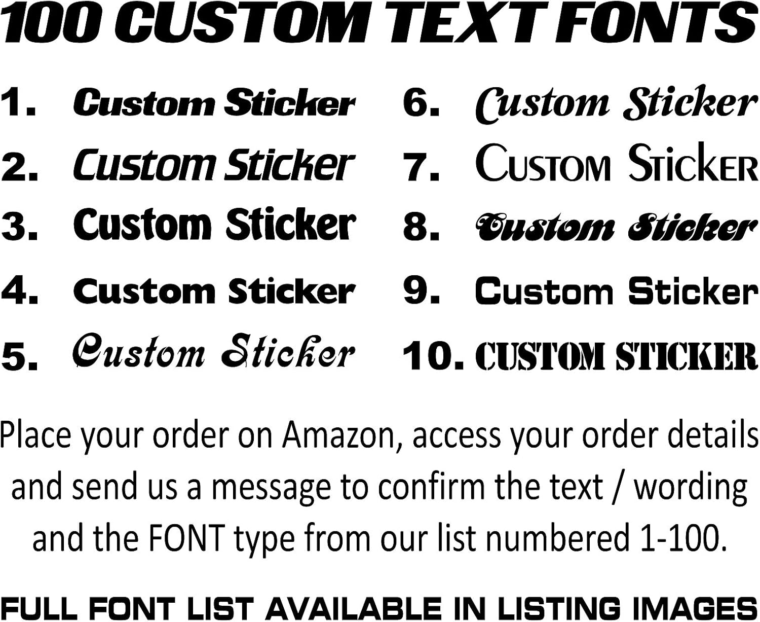 small custom stickers cheap