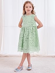 ALLOVIN Girls and Toddler Graduation Sleeveless