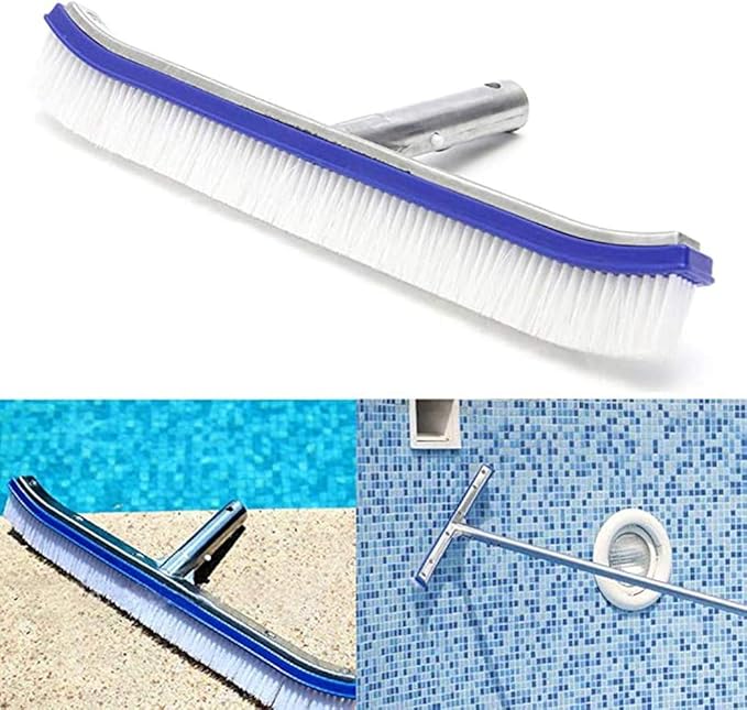 Ruosaren 18 Inch Swimming Pool Cleaning Brush Aluminum