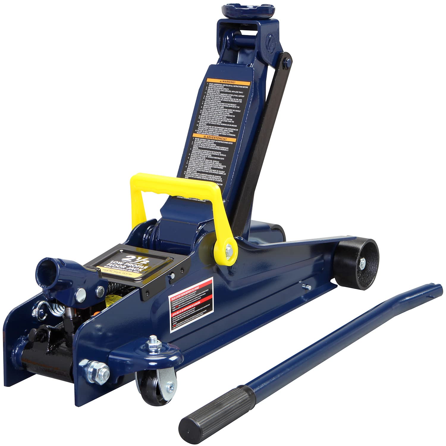 Photo 1 of **********NON-FUNCTIONAL, FOR PARTS ONLY************
BIG RED 2.5 Ton (5,000 lb) Low Profile Hydraulic Trolly Jack, Blue, AT825051UR