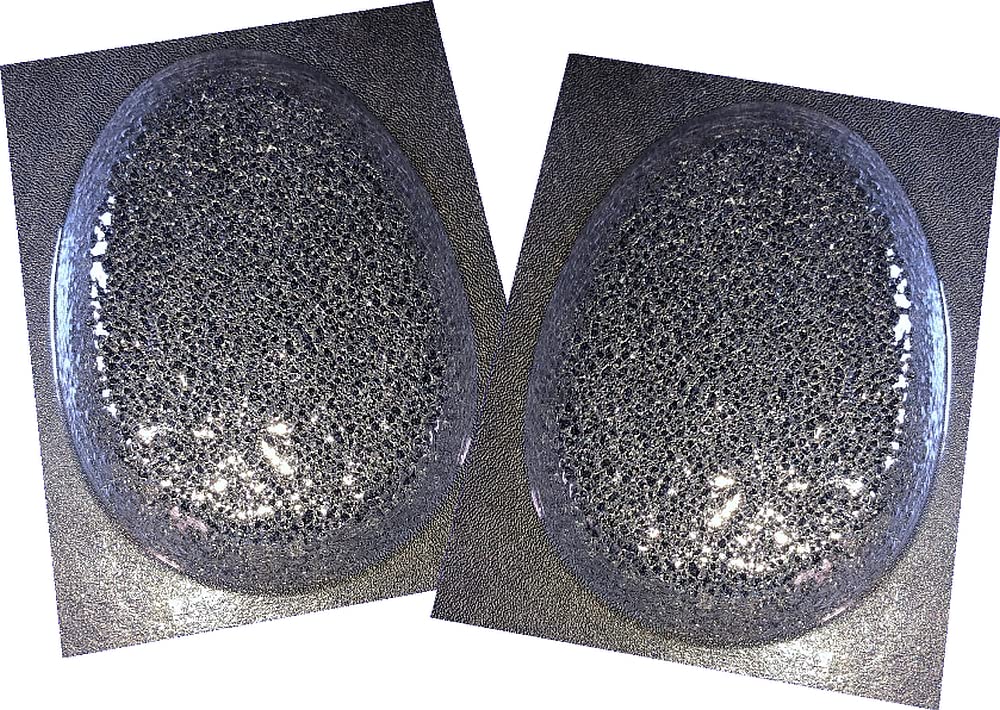 Chunky Easter Egg Shaped Chocolate Slab Bar Plaque Moulds 200g Set of 2