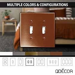Questech Decor Double Toggle Light Switch