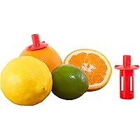 Kitchen + Home Citrus Tap – Portable Lemon Lime Juicer , Orange Citrus Spout and Jalapeño Corer – 3 Pack
