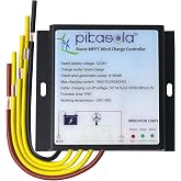 Pikasola MPPT Wind Turbine Charge Controller, 12V/24V Auto Match, IP67 Waterproof, Suitable for 400W/600W Wind Turbine
