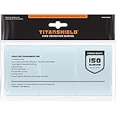 TitanShield (150 Sleeves) Mini European Sized Board Game Card Sleeves